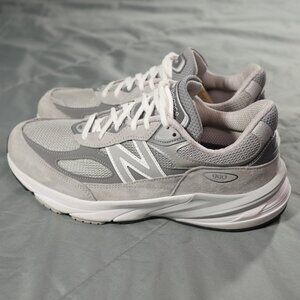 New Balance 990 V6 Womens 12 Gray White Made in Usa #0689